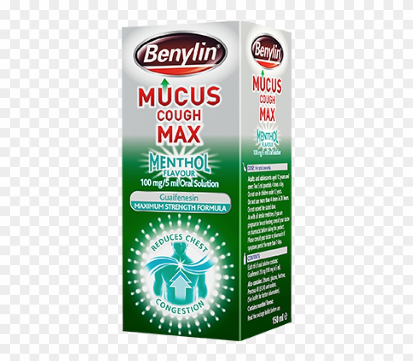 Benylin Mucus Cough Max Honey & Lemon Clipart #3747931