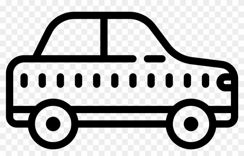 Sedan Icon Black - Car Clipart #3748000