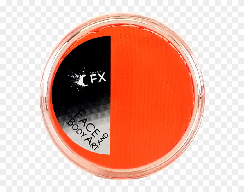 Cheek Fx Neon Orange Face Paint - Circle Clipart #3748188