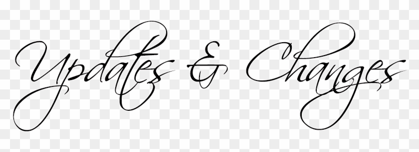 From Time To Time, Due To Conditions Out Of Our Control, - Calligraphy Clipart