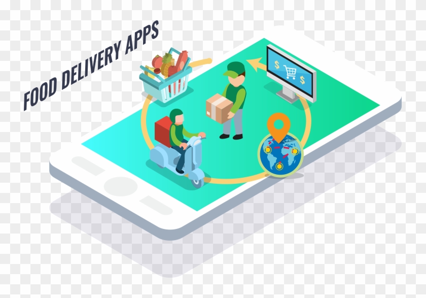Develop Best In Class Food Delivery App With Techgropse - Graphic Design Clipart