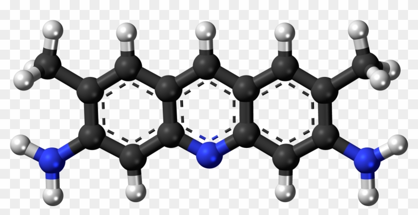 Acridine Yellow 3d Balls - Benzo A Antracene Clipart