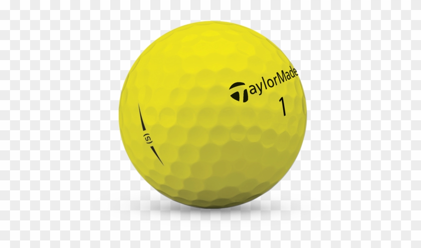 Project Matte Yellow 3 4 Ball - Pitch And Putt Clipart #3749153