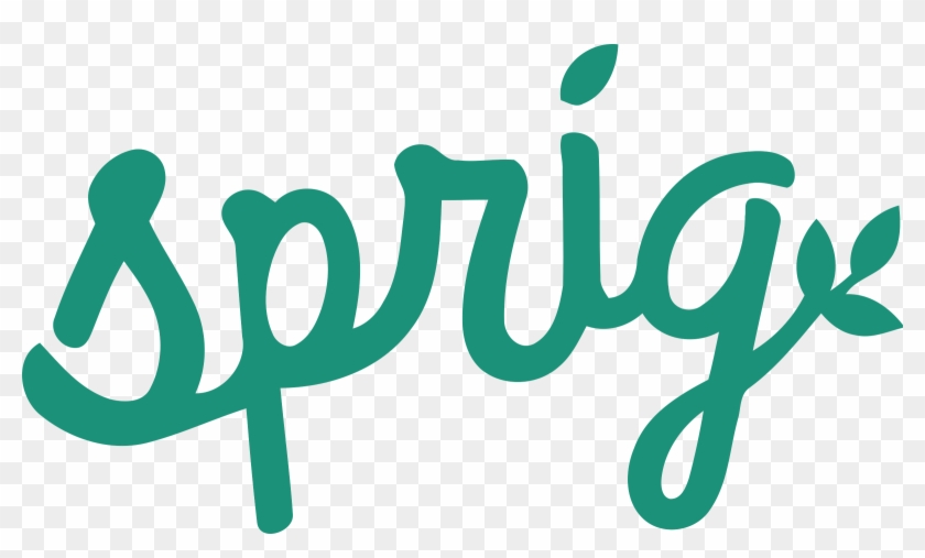 Sprig Logo Png Transparent - Sprig Food Delivery Logo Clipart