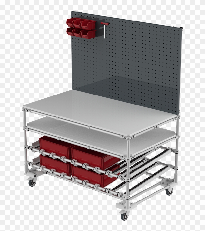 Mobile Assembly Workstation - Poste De Travail Trilogiq Clipart