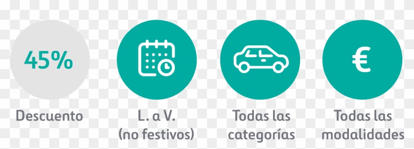 Descuento General Día Laborable - Circle Clipart