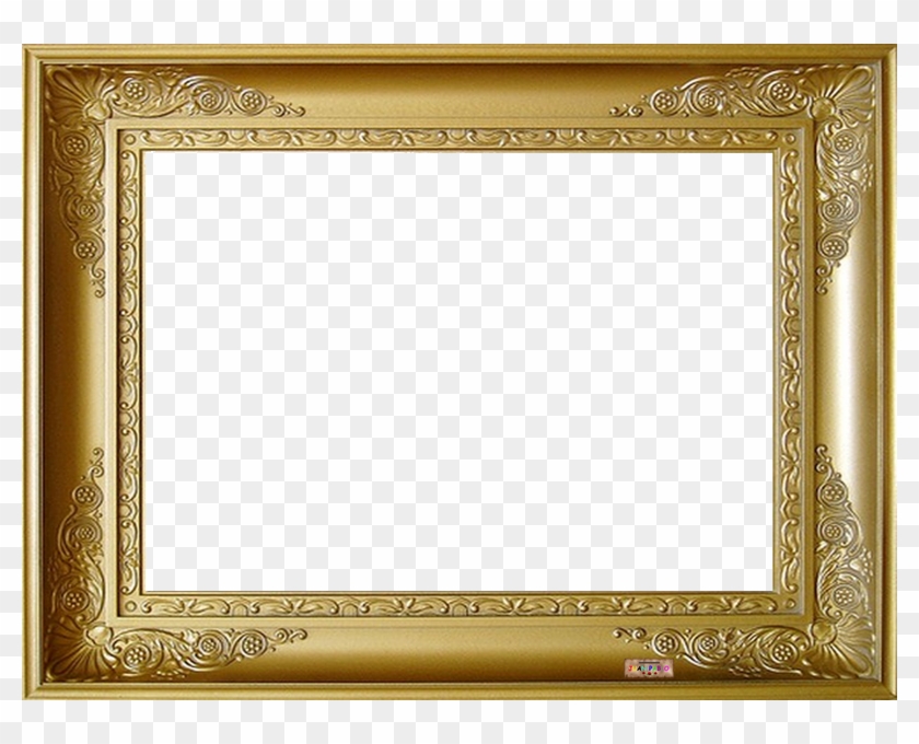 Marcos Photoscape Marcos Photoscape Clasico Cerco Dorado - Frame Clipart #3749617