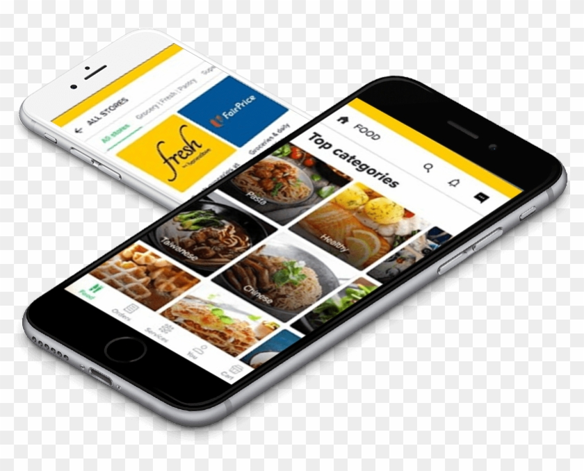 Honestbee Grocery & Food Delivery On-demand App - Iphone Clipart #3749643