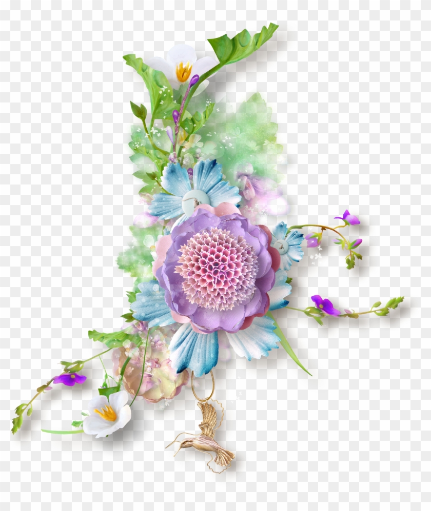 0 1f1c19 C85d151 Orig Flower Border Png, Wild Flowers, - Follaje Flores Png Clipart #3749839