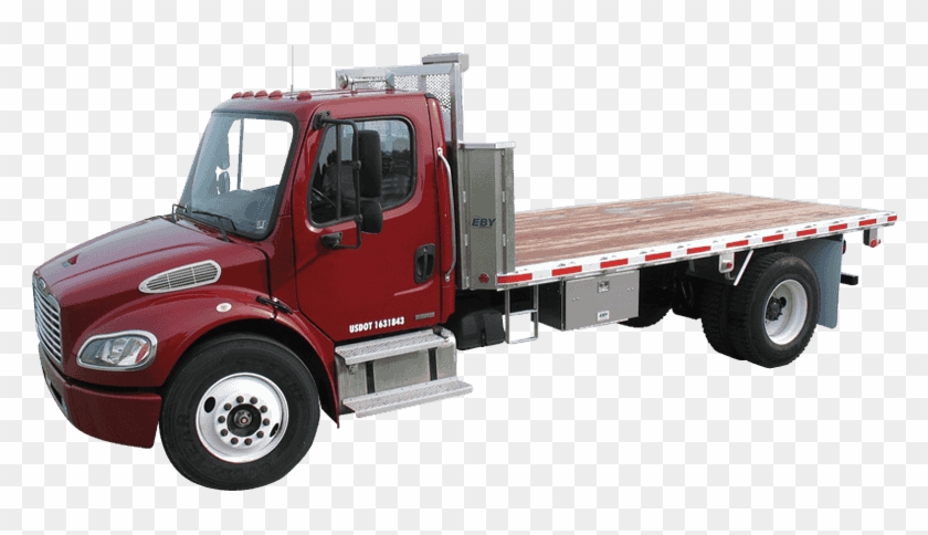 Transparent Trucks Flatbed - Flat Bed Straight Trucks Clipart