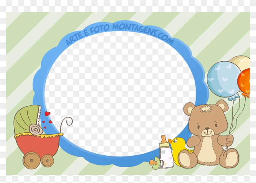 Baby-ursinho - Moldura Ursinho Png Clipart #3750321