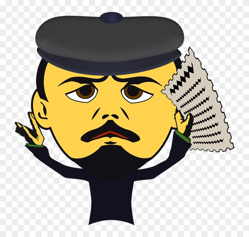 Lenin Smiley Speaking Dictator Emoji Emoticon Clipart