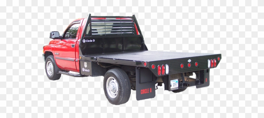 Circle D Pickup Flatbed Clipart