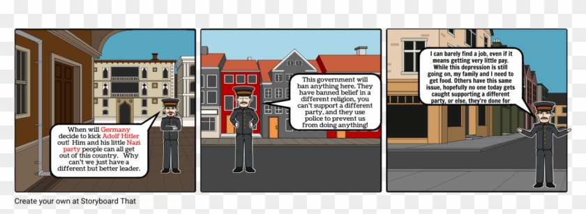 Dictator Storyboard Project - Cartoon Clipart