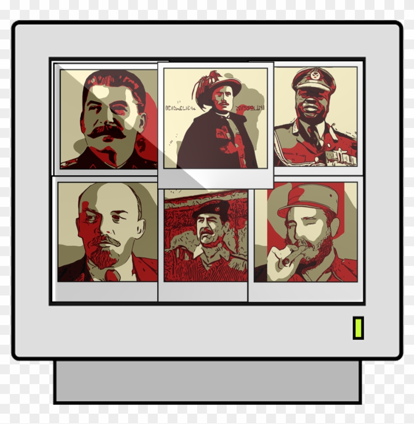 This Network Monitor Icon Dictator Themed Icon Set - Benito Albino Mussolini Clipart #3750847