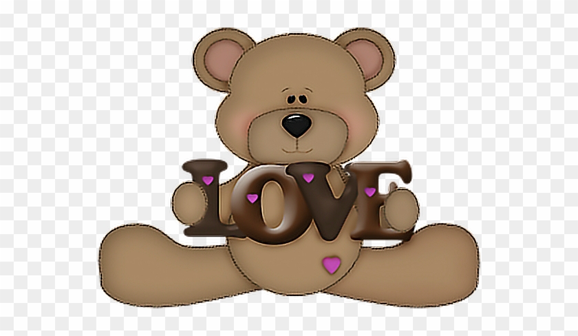 #urso #ursinho #fofo #love #remix #remixit - Teddy Bear Clipart