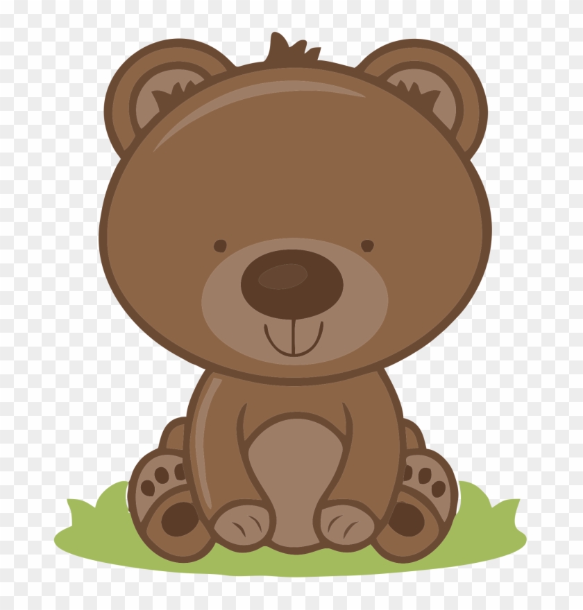 Ursinho Marrom - Baby Bear Cute Clipart - Png Download