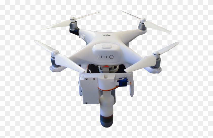 Dji Phantom 4 Ied Shuttlecock Munition Dropper Inert - Drone Clipart #3751316