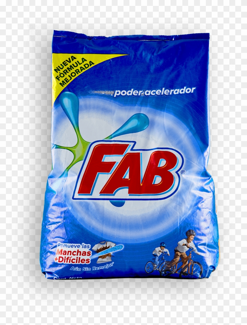 Detergente En Polvo Fab - Fab Clipart #3751662