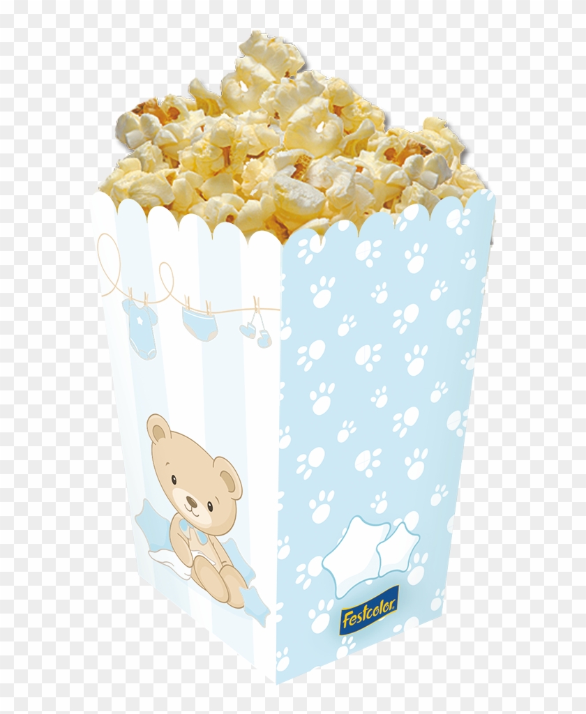 Baby Shower Ursinho - Popcorn Clipart #3752046