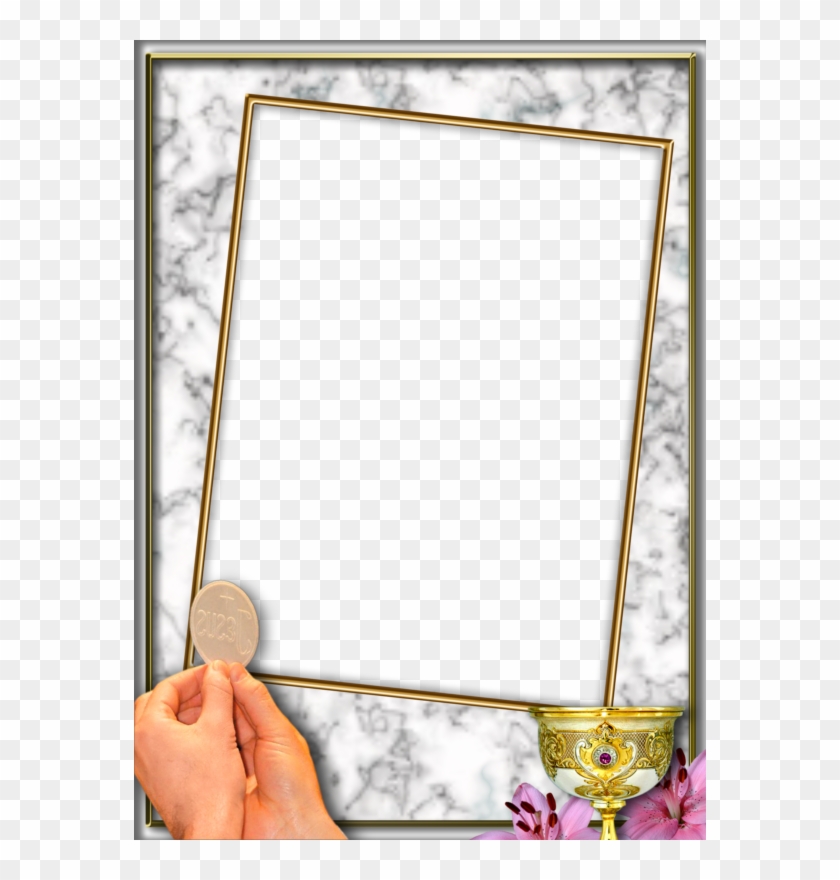 Si Te Gustaron Compártelos En Tu Red Social - Holy Communion Frames Png Clipart