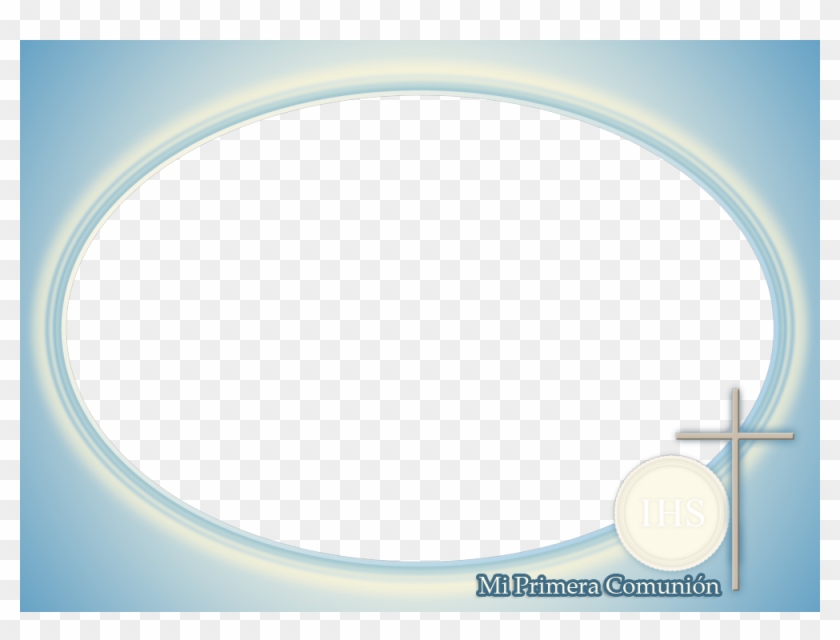Marco Foto Primera Comunion - Circle Clipart