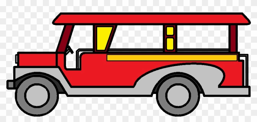 Jeepney Drawing Clip Art Transprent Png Free - Easy Drawing Of Jeepney Transparent Png #3752750