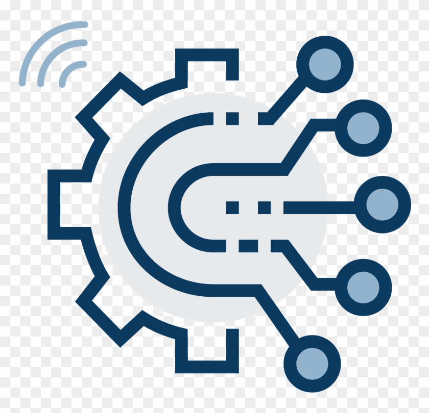 Black And White Cog Clipart