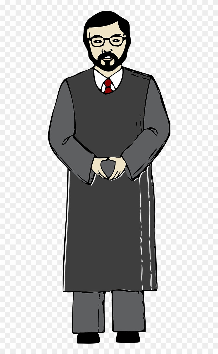 Pastor Preacher Man - Standing Man Clip Art - Png Download