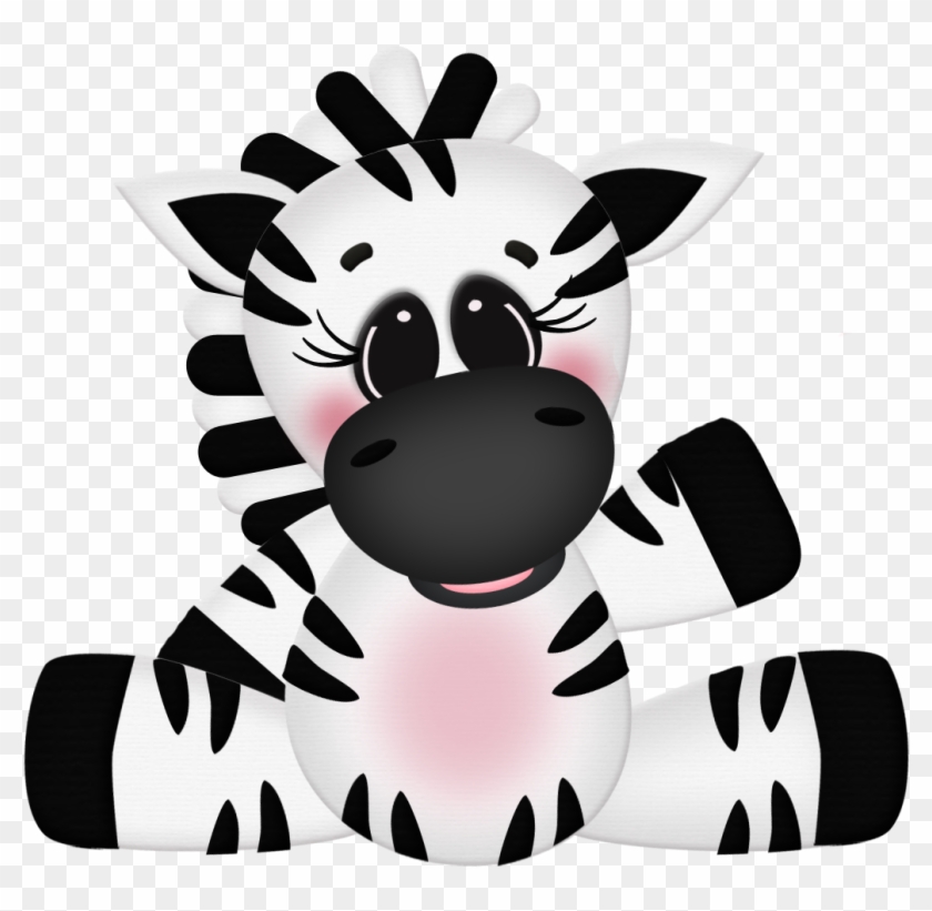 Zebra Clip Art - Cute Baby Zebra Clipart - Png Download