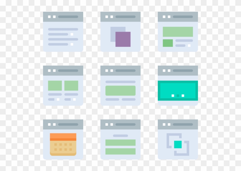 Website Layout And Ui - Boton De Aplicaciones Android Clipart #3754845