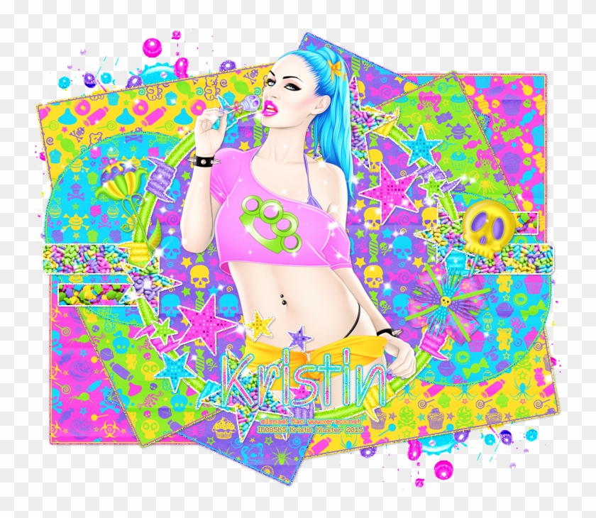 Candied Skull - Motif Clipart #3754913