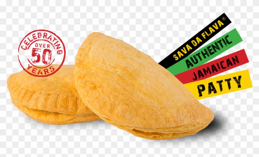 Patty With Tags Png - Jamaican Beef Patty Png Clipart
