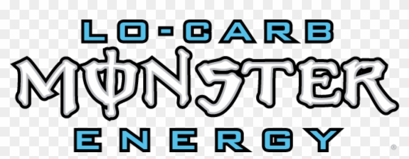 "tear Into A Can Of The Meanest Energy Drink On The - Monster Energy Lo Carb Logo Clipart