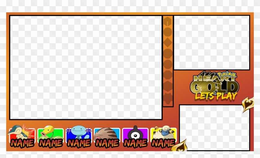 This Is My Heartgold Letsplay Overlay - Overlay Heart Gold Clipart #3755307
