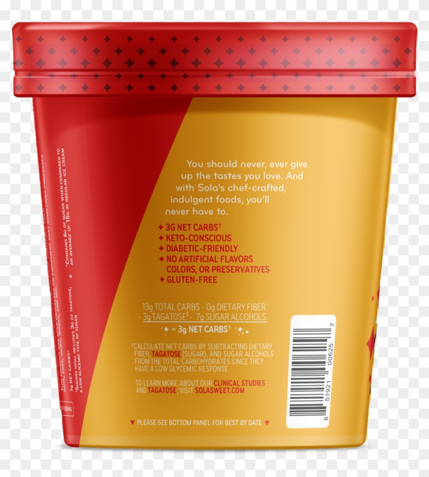 Sola, French Vanilla Bean Ice Cream - Graphic Design Clipart