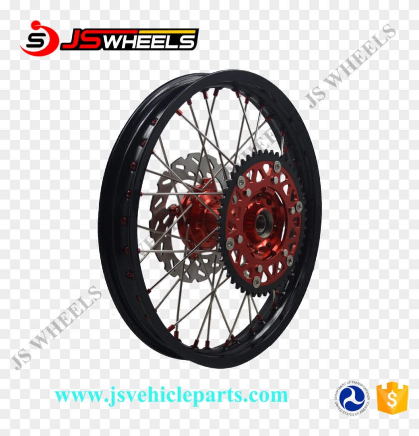 Motorcycle Cr Crf 250 450 Pit Bike Rear Wheel 17" 18" - Trade Assurance Clipart