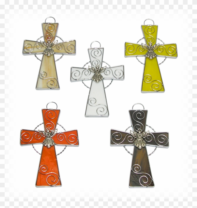 Ba90 Cruces De Vitral - Cross Clipart #3756055