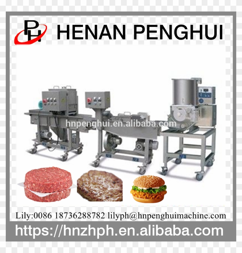 Hamburger Machine Clipart