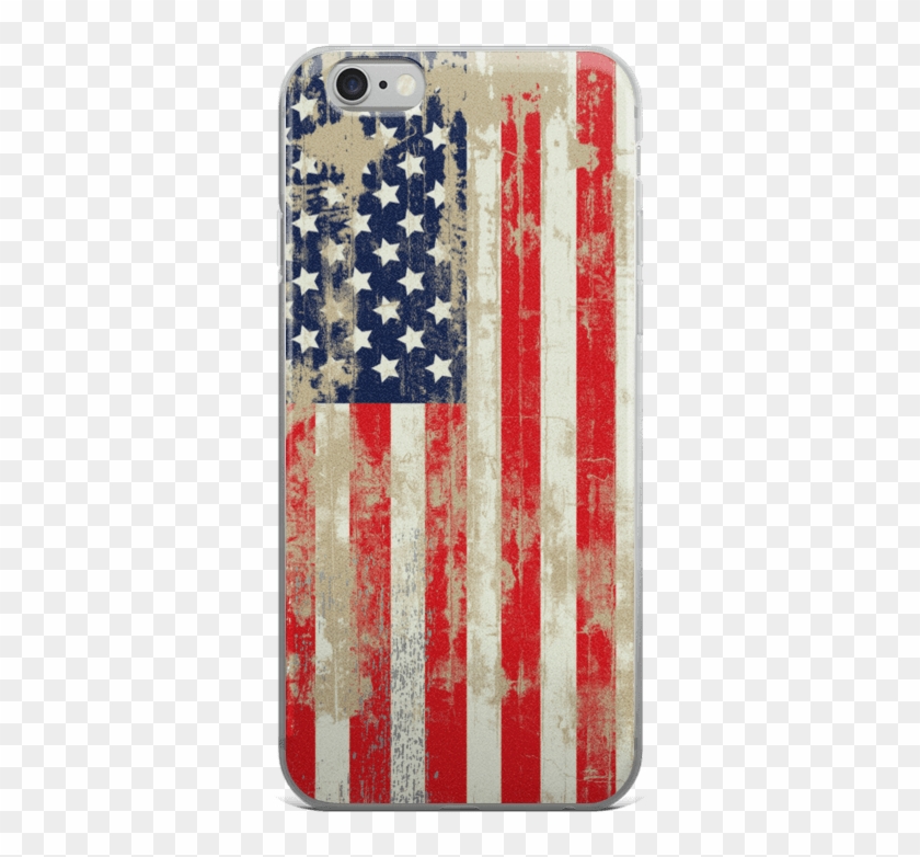 Fullsize Of Distressed American Flag - Mobile Phone Case Clipart #3756588