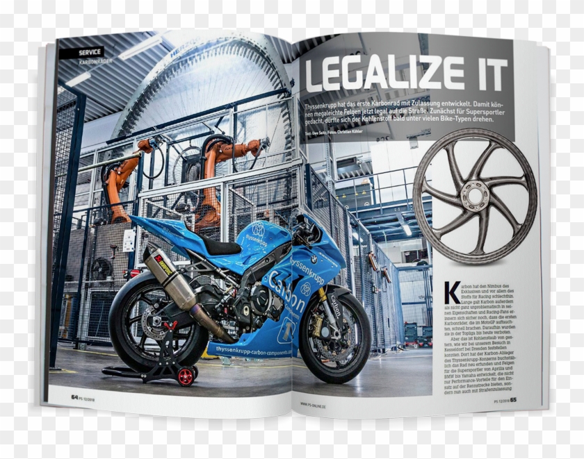 Tk Hits The Headlines With Street Legal Carbon Wheels - Thyssenkrupp Carbon Felgen Clipart #3756590