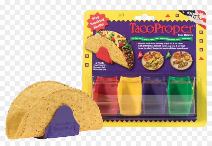 Tacoproper Taco Holders Come In Two Convenient Packages, - Tacoproper Clipart #3756668