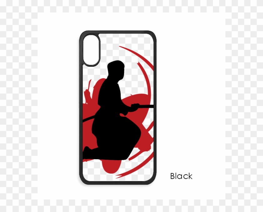 Bushido Samurai Katana Sakura Silhouette Japan For - Funny Iphone X Case Clipart #3756707