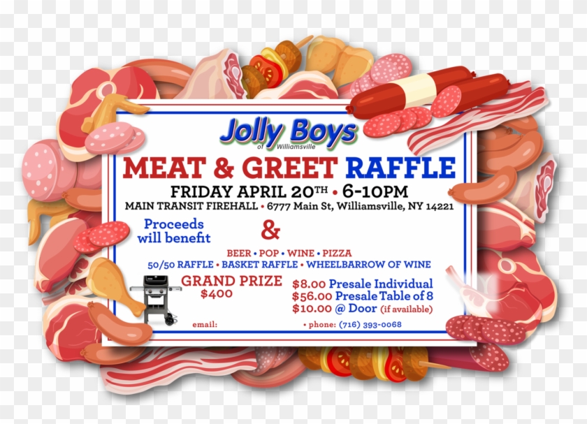 Meat Clipart Meat Raffle - Png Download #3756802