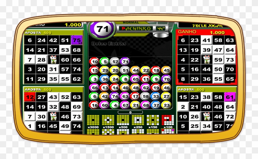A Pachinko É Uma Máquina De Bingo Online Super Famosa - Mobile Phone Clipart #3756862