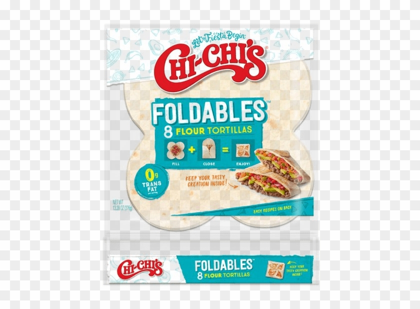 Chi-chi's Foldables 8 Flour Tortillas - Chi Chi's Foldable Tortilla Clipart