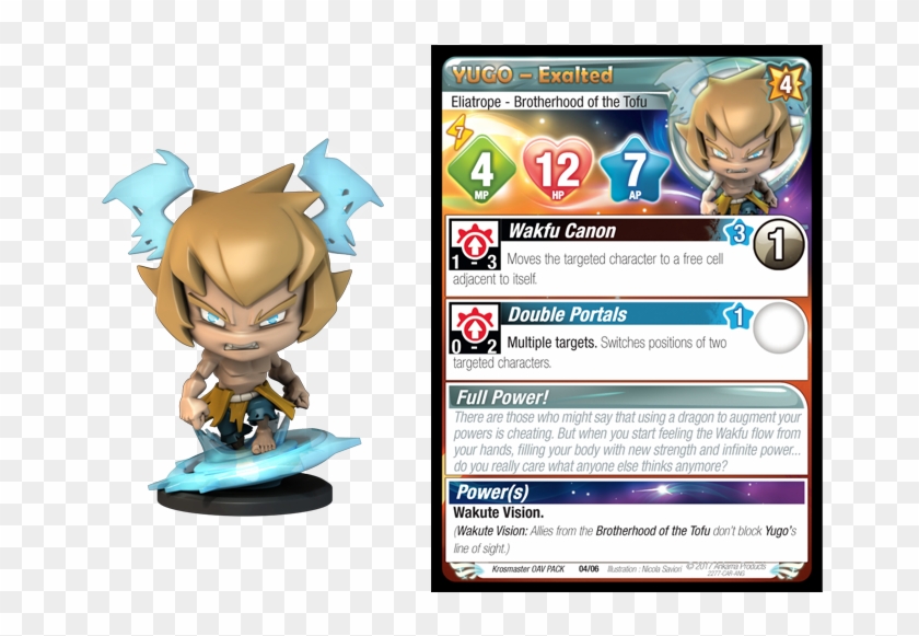 With His Considerable Powers, He'll Be Able To Change - Krosmaster Pack Oav Clipart