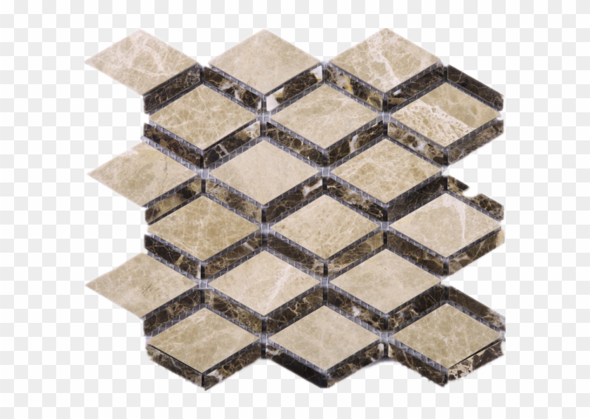 Emp-02 Space Grid Cedar With Dynasty Border - Floor Clipart