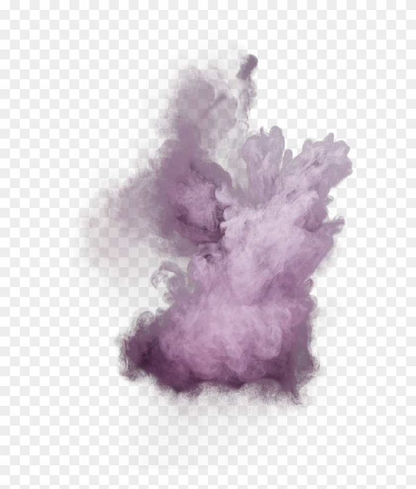A Painted With An Airbrush On Transpar Ⓒ - Transparent Colourful Smoke Png Clipart #3758115