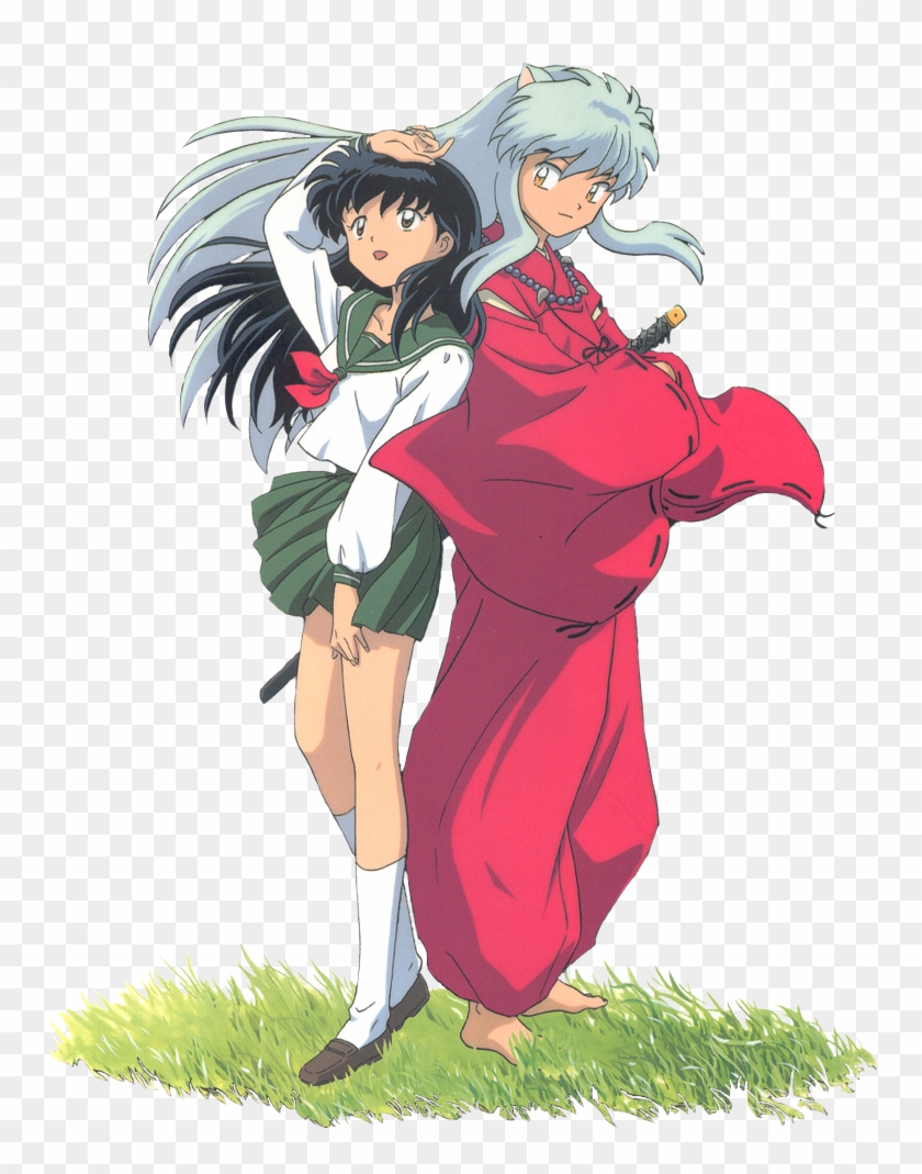Inuyasha And Kagome - Inuyasha And Kagome Png Clipart